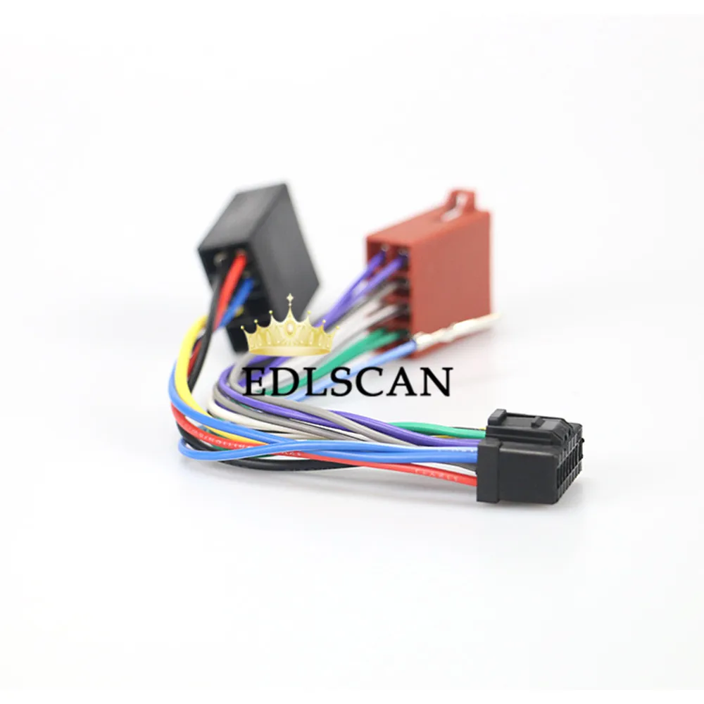 EDLSCAN для alpine CDA стерео радио кабель ISO жгут проводов головной кабель 15-101