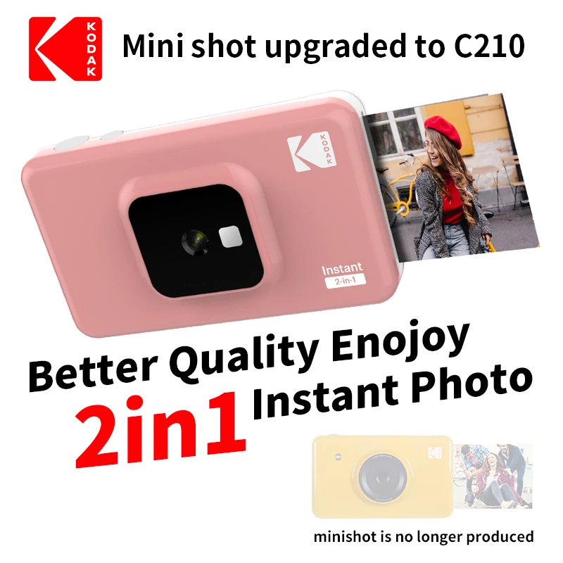 kodak mini shot wireless instant digital camera & portable photo printer