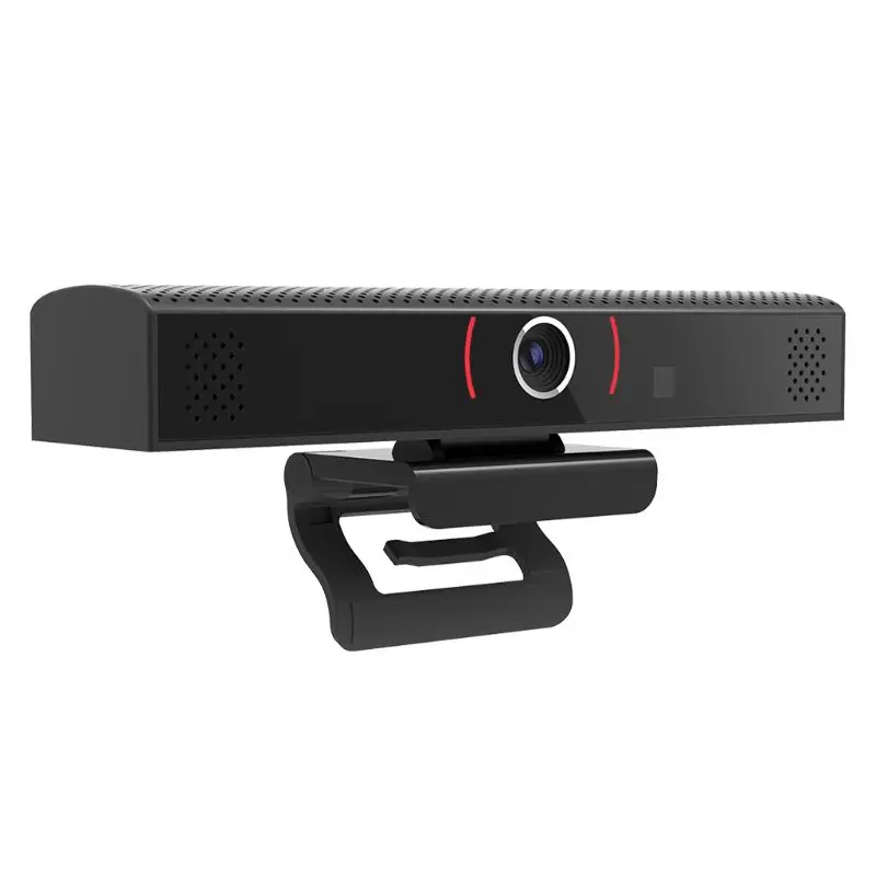 

1080P USB Webcam High Definition Computer PC Web Camera Built-in Speaker Microphone for Live Broadcast Video Conference