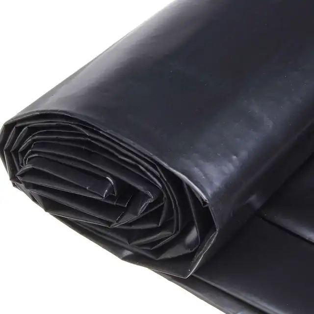 4X4 M -Es Fekete Hal Tó Bélés Szövet Otthoni Kerti Medence Megerősített Hdpe Nehéz Tereprendezés Vízálló - Image 6