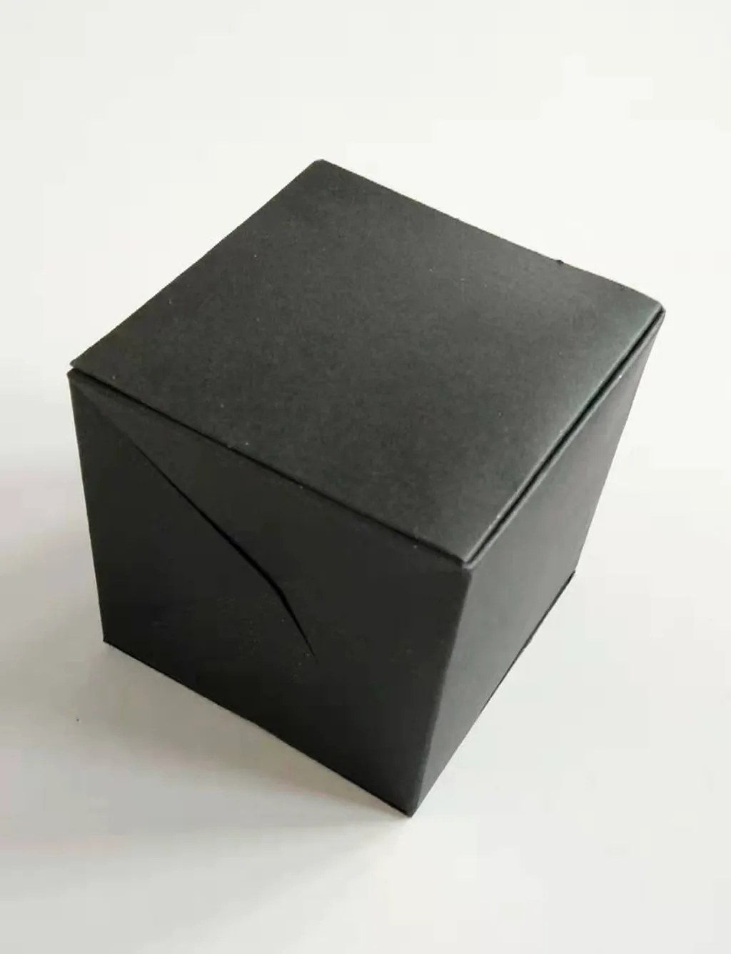 Black Фотоальбом с сюрпризом DIY квадратный куб прыгающий фотоальбом в подарочной коробке для дня рождения юбилея Рождества фотоальбом для фотосъемки - Цвет: Black