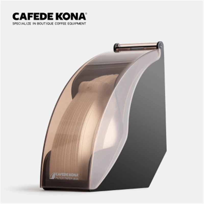 

CAFEDE KONA filter paper storage box V60 V-shaped filter paper holder moisture-proof