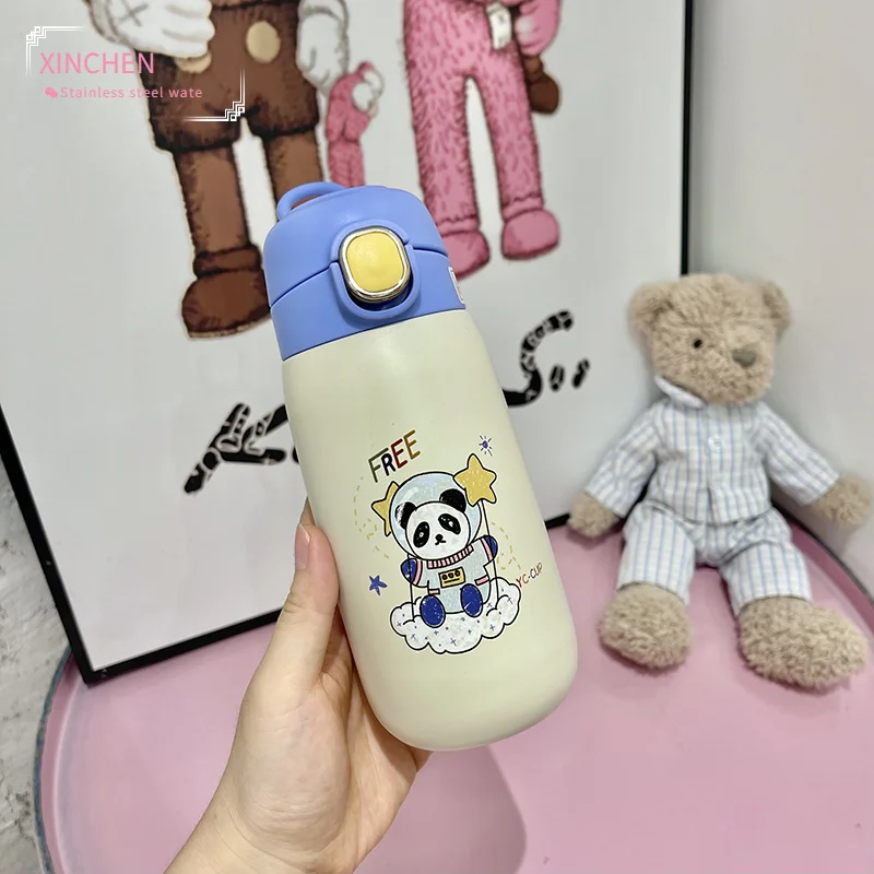 

XINCHEN 420Ml Vacuum Flask 304 Stainless Steel Children'S Cup Portable Water Bottle