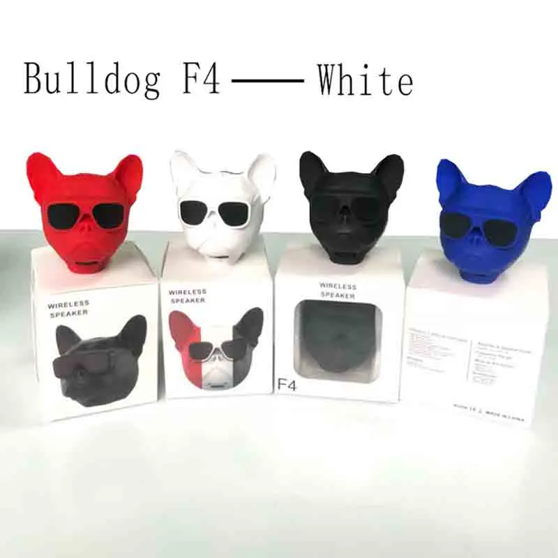 Bull Dog Bluetooth динамик Портативный беспроводной мини Открытый громкий динамик Bluetooth 4,1 Стерео MP3 для iPhone Xiao мультфильм подарок