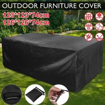 

Sofa Set Protection Furniture Rain Cover Chair Table Cloth Breathable Waterproof Durable Dustproof Polyester UV Resistant