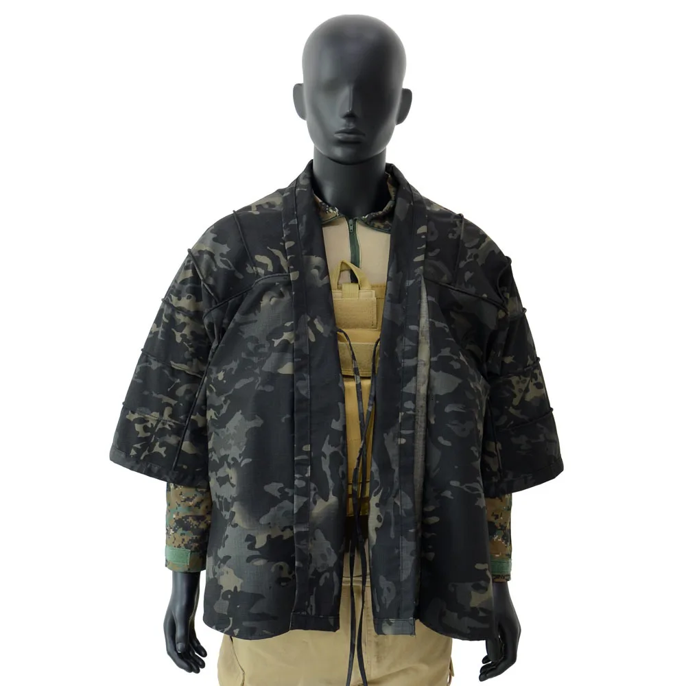 Тактический военный плащ куртка армейский вентилятор CS полевая Боевая тренировочная камуфляжная одежда открытый охотничий стрельба снайперский Ghillie костюм