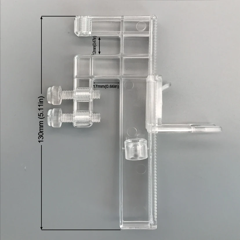 1/4" Adjustable Float Valve Auto Top Off ATO Solution Auto Water Filler Float Valve Mounting for Aquarium Sump