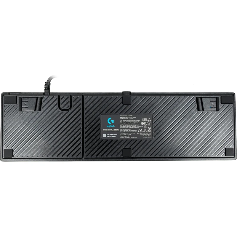Клавиатура Logitech G513 Carbon Linear Switch механическая черный USB Multimedia LED