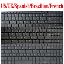 US/UK/SP/BR/FR/teclado para Lenovo IdeaPad 320-15 320-15IAP 320-15AST 320-15IKB 320-17IKB 320-17ISK 320S-15ISK 320S-15IKB