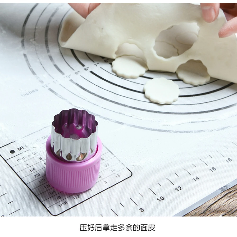 9 шт. нержавеющая сталь печенье DIY Плесень цветок круглой формы резак выпечки Плесень инструменты для тортов печенья выпечки инструменты 4