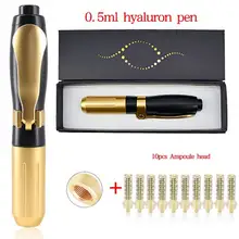 

0.5ml New High Pressure Hyaluronic Pen hyaluron Pen For Tattoo Tip hyaluron gun Ampuole Syringe 0.5ml head