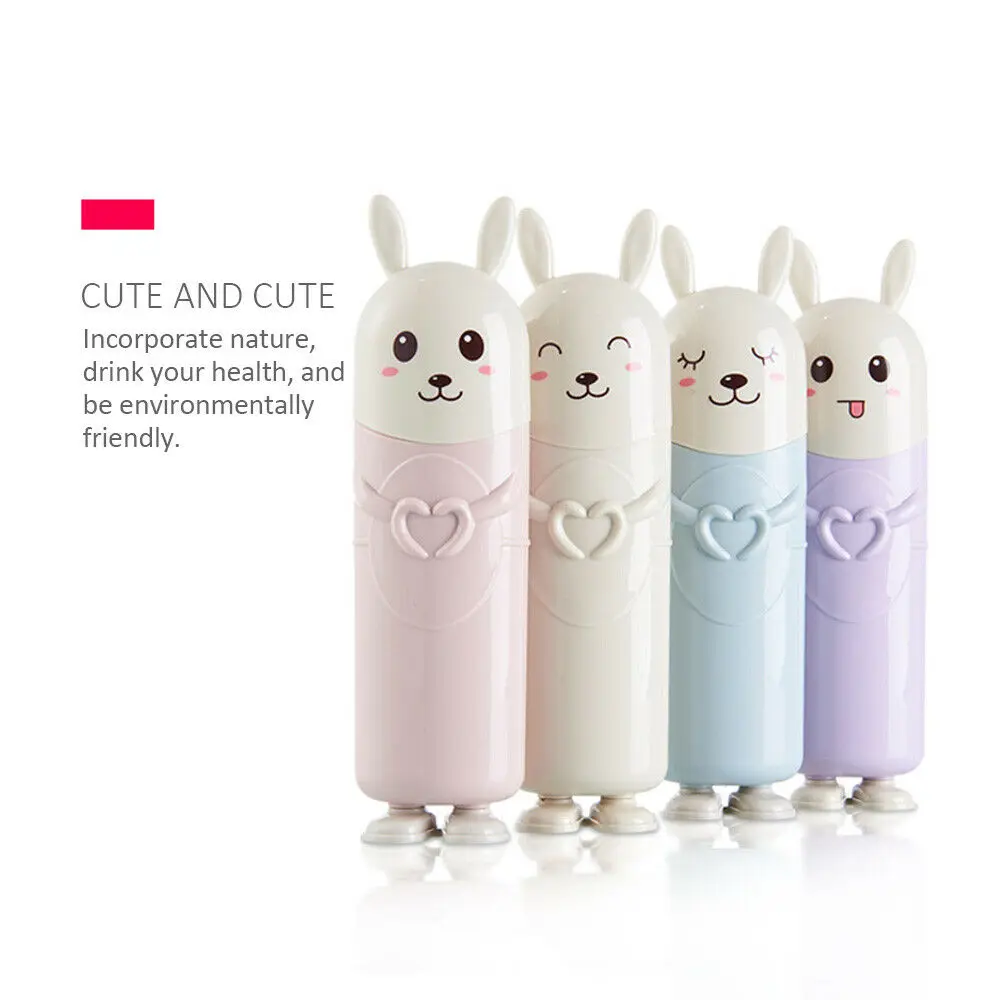 

Rabbit Tooth Brush Protect Case Bathroom Toothbrush Organizer Travel Companion LHB99