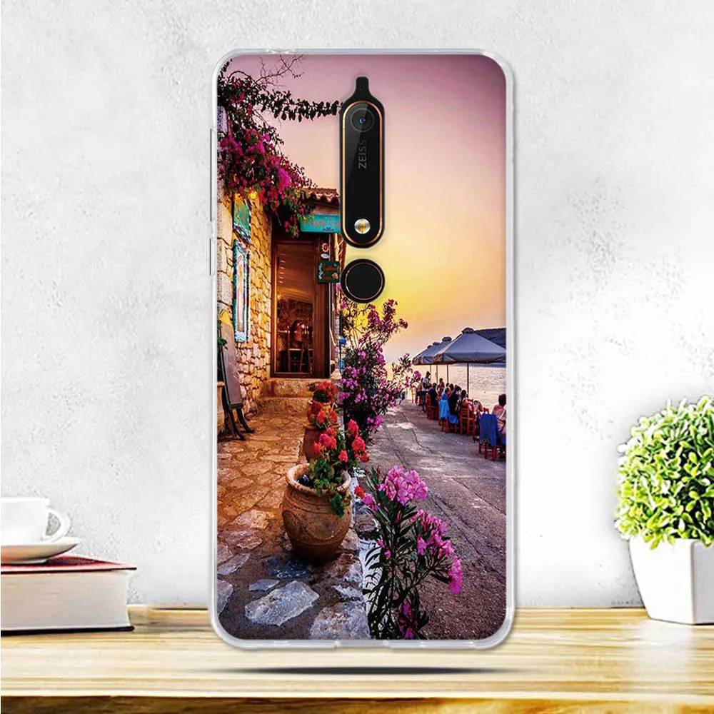 For Nokia 6 2018 Case Nokia 6.1 Case Soft Silicone Back Cover Phone Case For Nokia 6 2018 TA-1068 TA-1050 TA-1043 TA-1045 Case samsung silicone cover