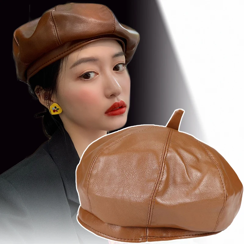 Vintage Women Cap Ladies Beanie Beret 