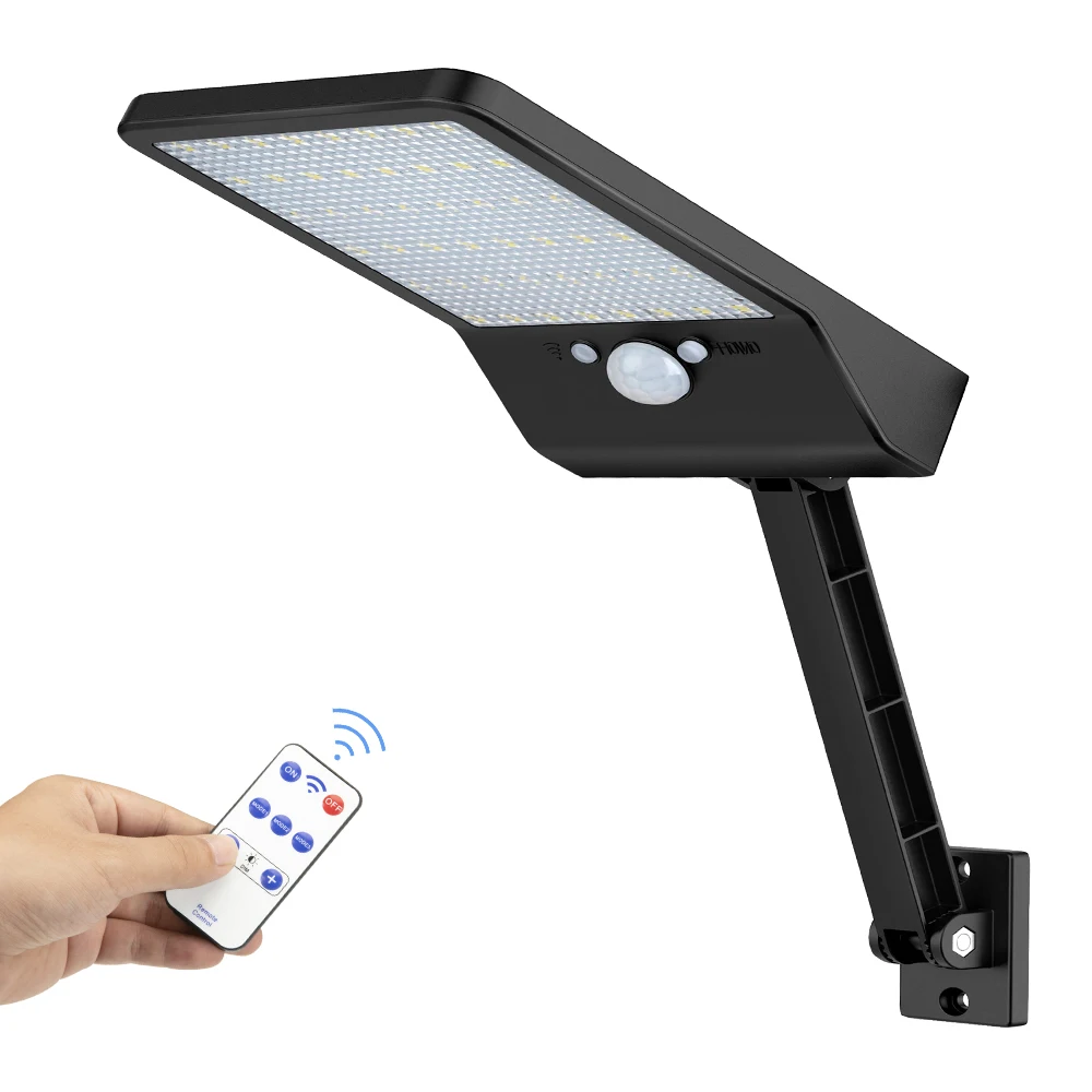 

LED Solar-path-Fence-Light garden-yard-Powe-flood-Lamp Outdoor Motion-Sensor Secuity Watepoof 3-Modes#1