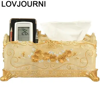 

Serviette Papier Kitchen Room Accessories For Car Boite A Porte Mouchoir Briquet Tecidos Servilletero Cover Holder Tissue Box