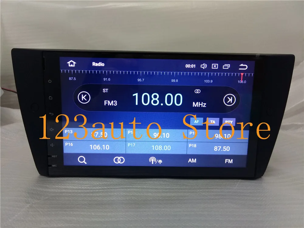 9 дюймов Android 10 0 автомобильный DVD GPS плеер для BMW E90 E91 E92 E93 3 серии Радио Стерео