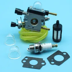 Kit de filtre de carburateur 3mm x 6mm, pour Stihl BG45 BG46 BG55 BG65 BG85 SH55 SH85 souffleur ZAMA C1Q S68G, joint d'ampoule d'amortissement 