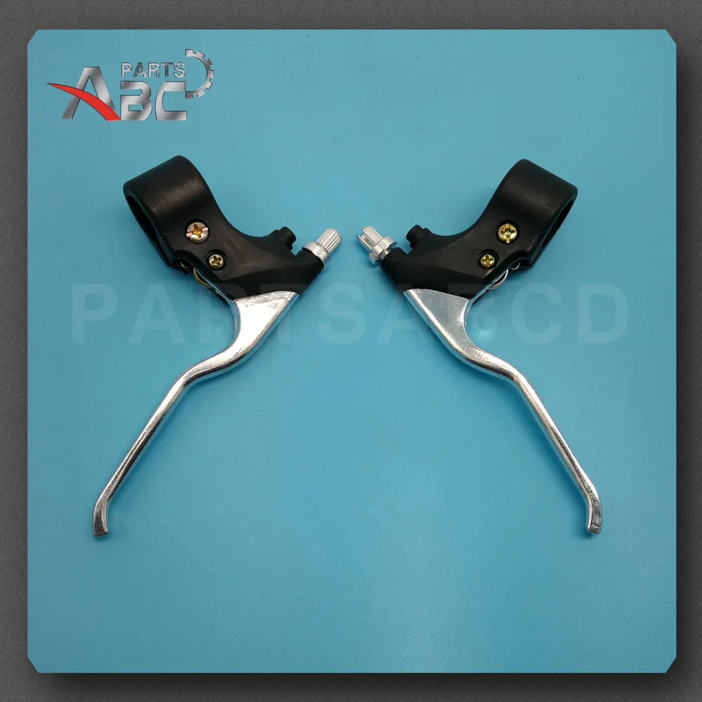 Brake Levers Set For 2 Stroke 47cc 49cc Mini Moto Dirt Cross Pocket Bike ATV Minimoto Motocross