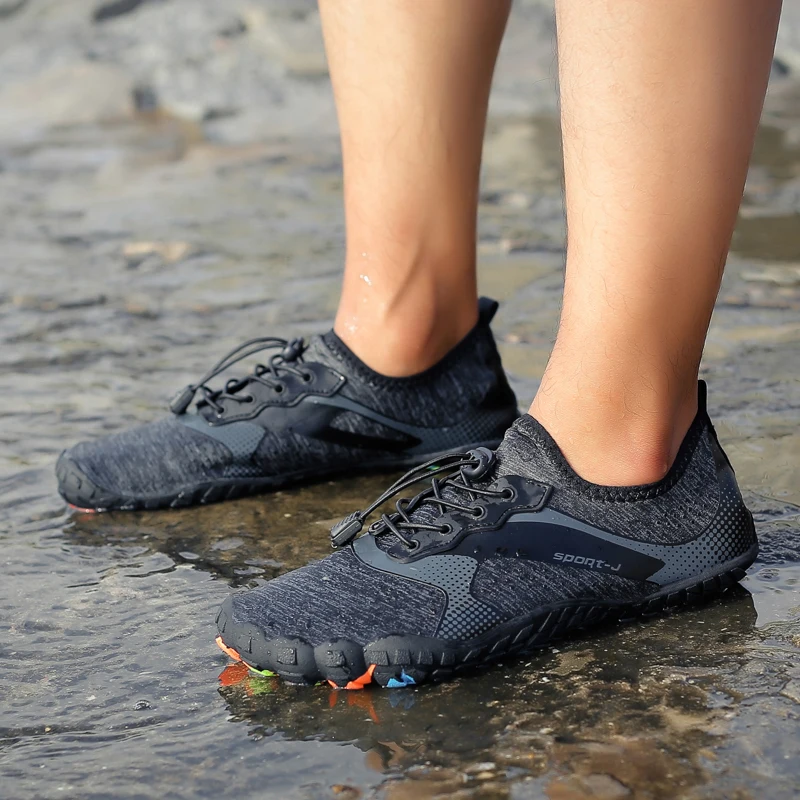 Мужская обувь; женская уличная обувь для плавания; пляжная прогулочная обувь; Sapatilhas; дешевая дышащая быстросохнущая пляжная обувь с пятью пальцами