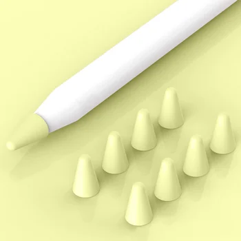 

8pcs Silicone Replacement Tip Case Nib Protective Cover Skin for Apple Pencil 1st 2nd Touchscreen Stylus Pen Case