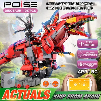 

Yeshin App Voice Control Toys With Music Mecha Dragon Toys Set Compatible With 70612 Building Blocks Bricks Kid Toys