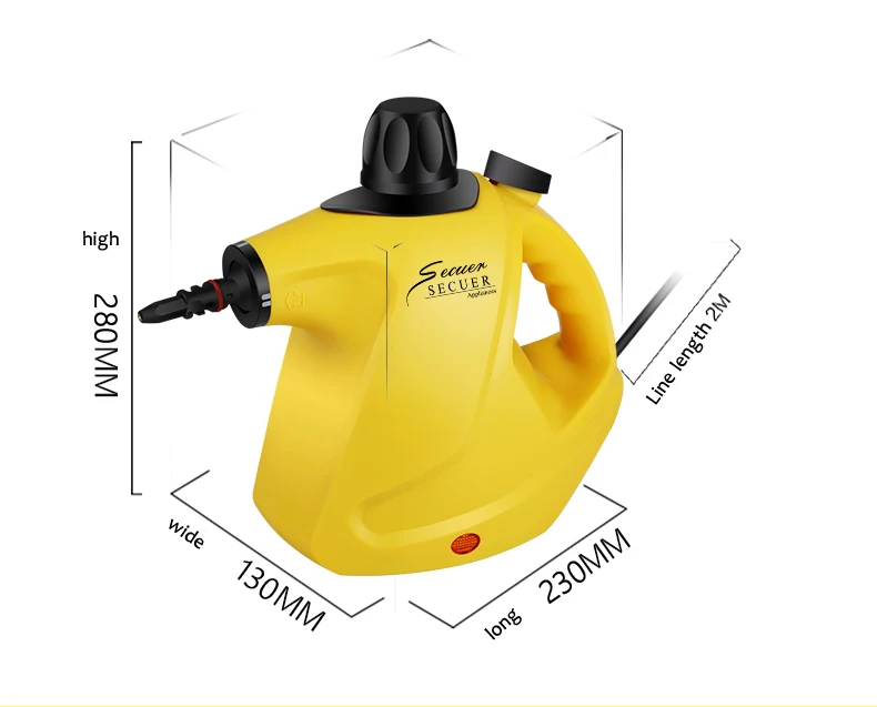 Пароочиститель вытяжка для очистки высокотемпературный спрей-стерилизатор стиральная машина для автомобиля бытовой многофункциональный ручной очиститель
