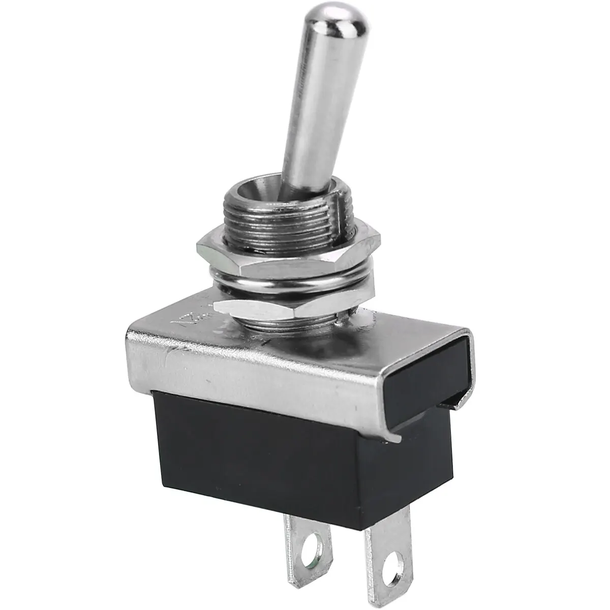 1 Pair 12V 25A Auto Toggle Switch Boat Marine Heavy Duty Flick Switches with Waterproof Cover