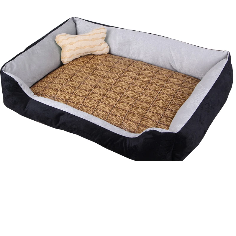 Кровать для больших собак, удобное мягкое одеяло для собак, для дома, легко стирается, водостойкий летний коврик для щенков, средних и маленьких собак