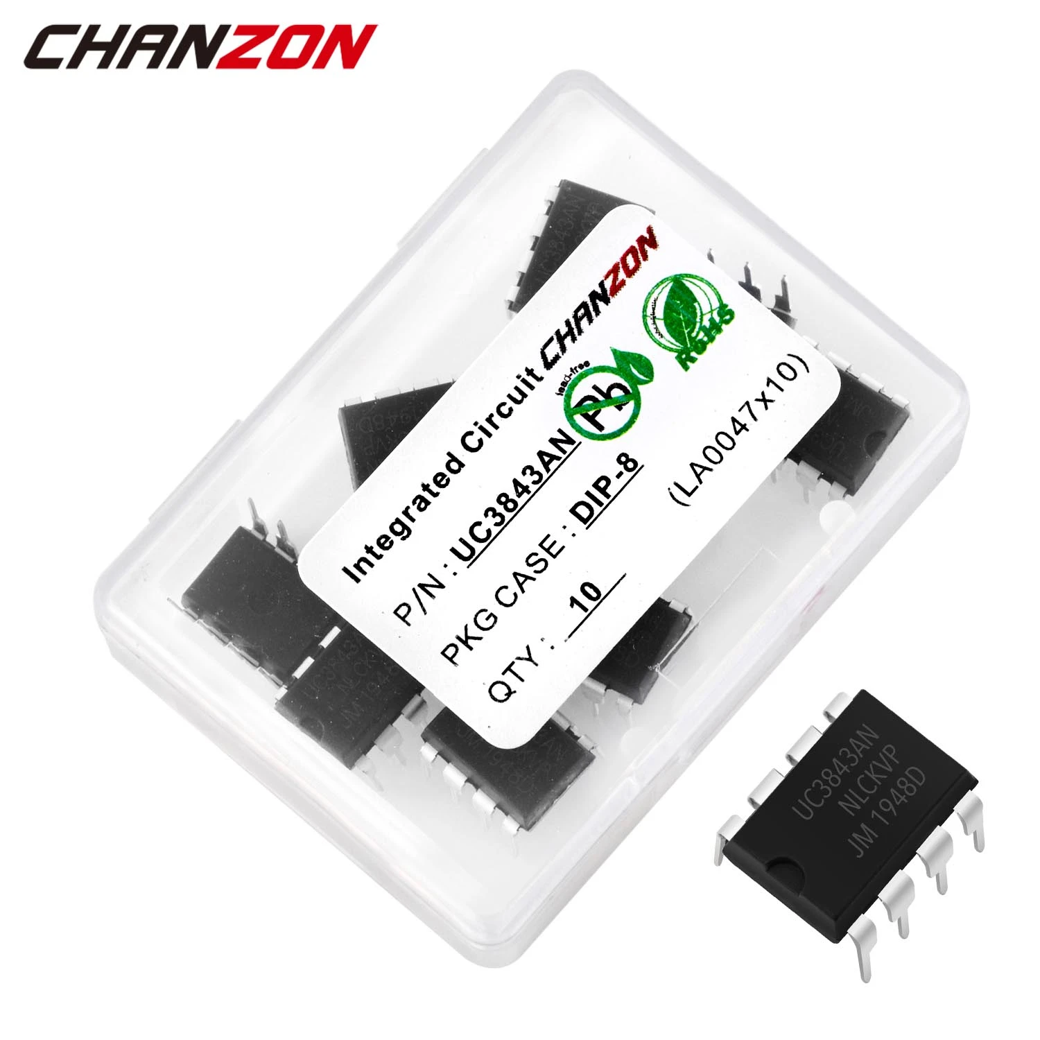 Circuito integrado UC3843 DIP8 UC3843B UC3843BN DIP 3843 UC3843AN ...