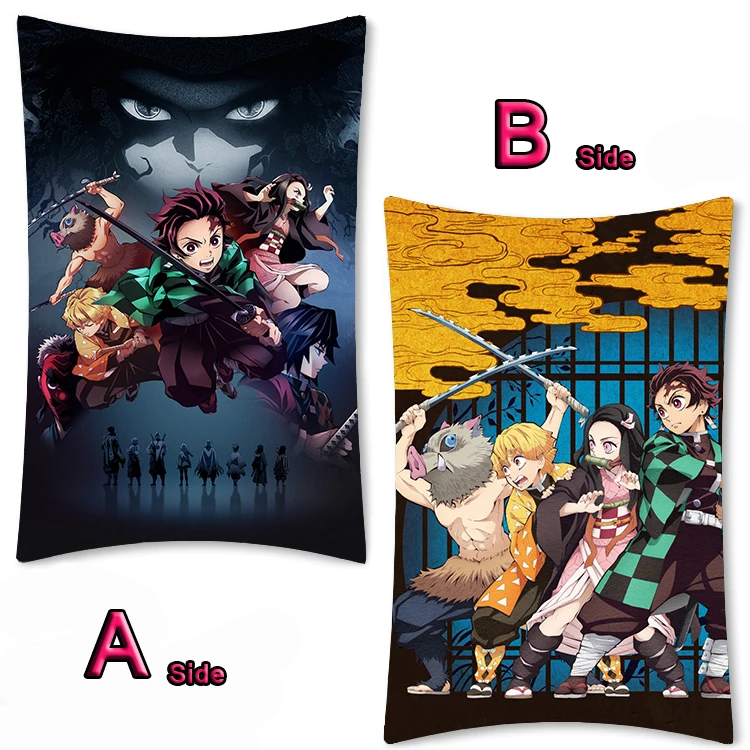 Аниме Demon Slayer: Kimetsu no Yaiba Kamado Tanjirou Dakimakura длинная подушка для объятий чехол кровать подушка Pilow Cover 2WAY 35x55 см