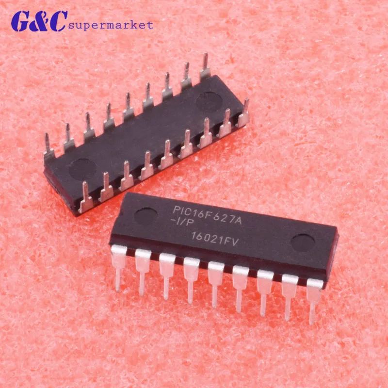 

1PCS/5PCS PIC16F627A-I/P 18PIN PIC16F627A Flash 20MHz Microchip IC DIP