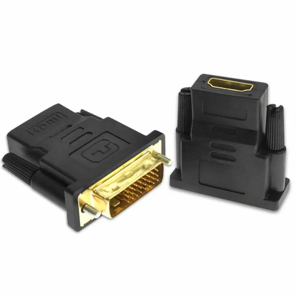 Larryjoe 3D HDMI к DVI HDMI кабель 24+ 1 контактный адаптер Кабели для LCD DVD HDTV xbox высокоскоростной DVI hdmi кабель 1,5 м 1,8 м - Цвет: DVI Adapter