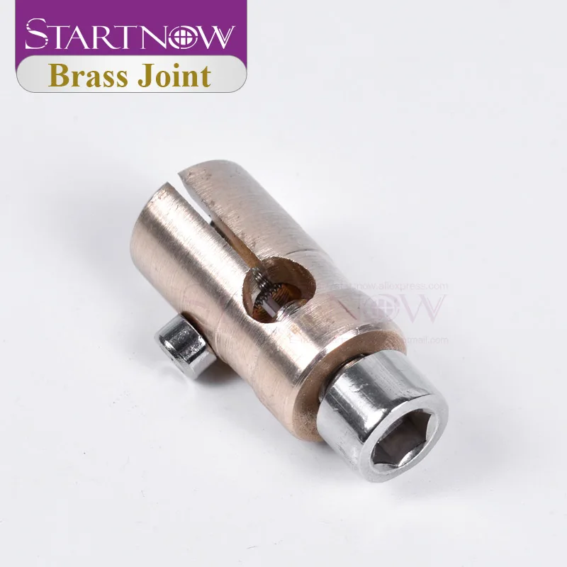 Brass Joint Inner Dia. 5mm 6mm Electrode End Chuck Xenon Krypton Lamp 1064nm YAG Fiber Laser Machine Spares