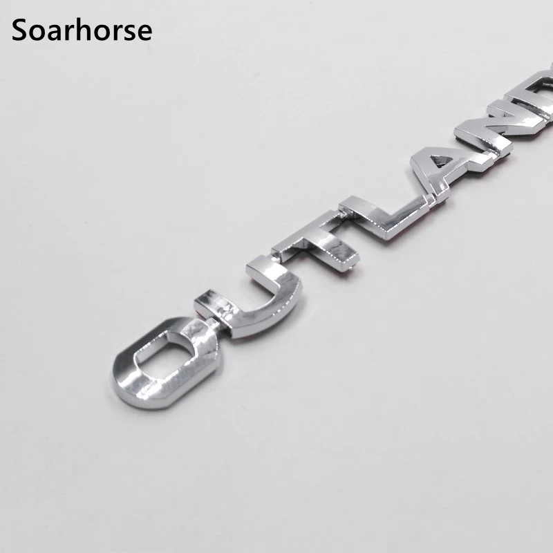 Soarhorse для Mitsubishi Outlander Tailgate 3D буквы эмблема значок символ логотип наклейка|emblem