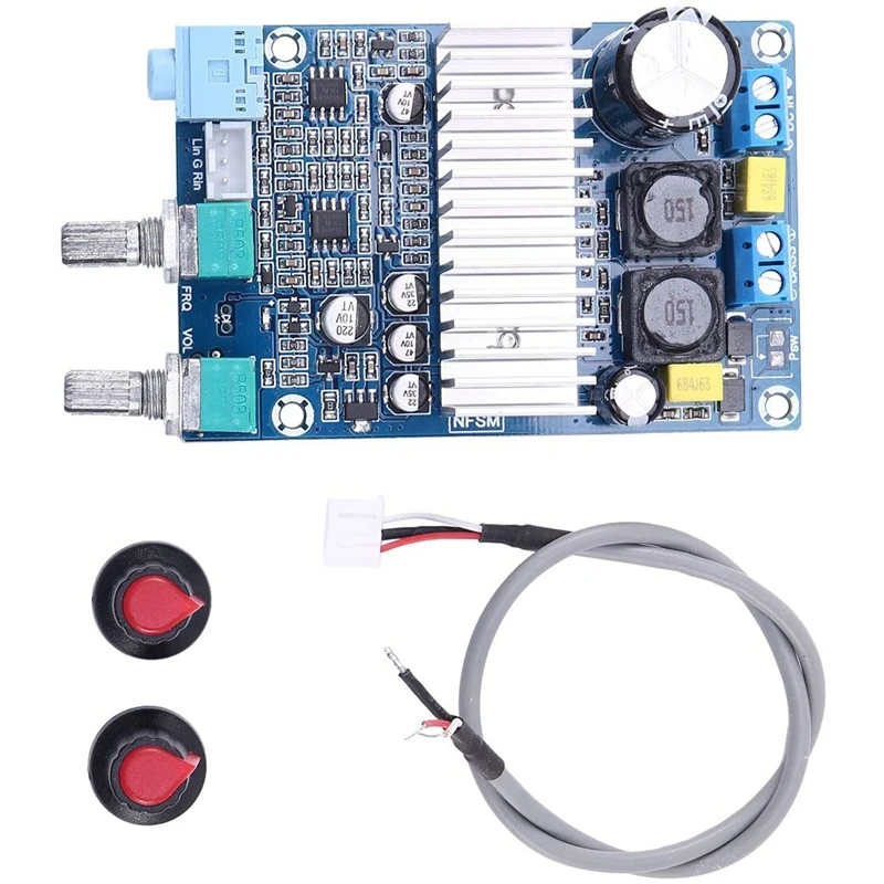 TPA3116 Subwoofer Amplifier Board TPA3116D2 Audio Amplifiers 100W Bass Output DC12-24V | Электроника