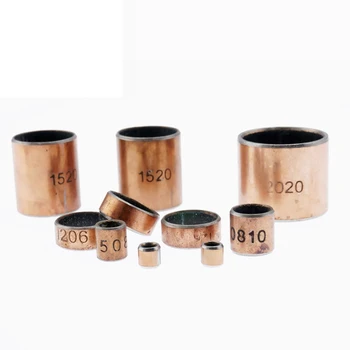 

5PCS Inner Diameter 14 15 16 17mm SF-1 Self-lubricating Bearing Oilless Bushing Sleeve Heigh 10-25mm
