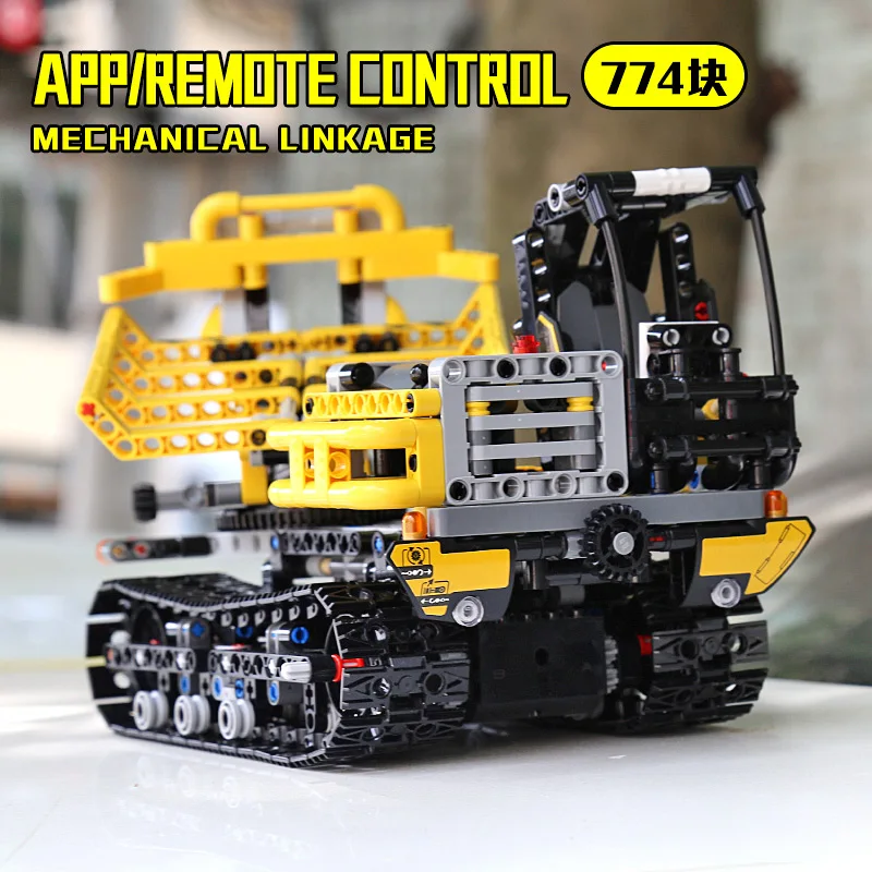 Technic Loader RC Motor function Car Совместимость с новым 42094 гусеничный погрузчик Набор строительных блоков Кирпичи Детские рождественские игрушки