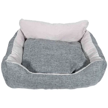 

Pet Sofa Beds Dogs Soft Warm House Cat Bed Premium Bedding for Puppy Cat Sleeping Cushion Warm Cat Bed House