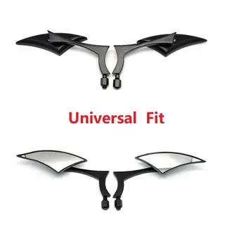 

BLACK BLADE ALUMINUM CUSTOM MIRRORS FOR MOTORCYCLE CRUISER CHOPPER XL883 Motorcycle Mirror Side Rear View Mirrors