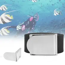 Quick Release Buckle Convenient Silver Sturdy Diving Belt Buckle   Belt Buckle  for Water Sports