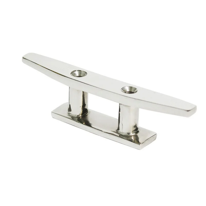 

Boat Equipment Fishing Boat Accessiory Stainless Steel Boat Open Base Cleat Marine Hardware For Rope Tie On Boat Yacht And Kayak