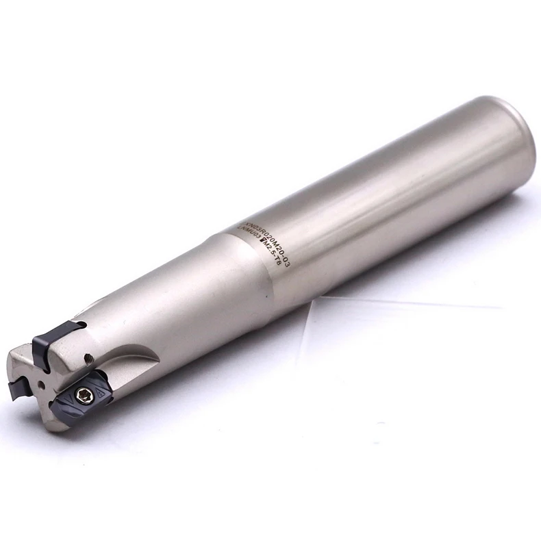 MZG EXN03R CNC Fast Feeding Lathe Machining Alloy End Mill Shank LNMU Double Side Carbide Insert Milling Cutter