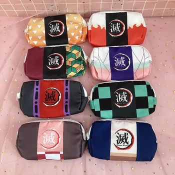 

Japan Anime Demon Slayer: Kimetsu No Yaiba Kamado Nezuko Cosplay Student Pen Bag Pencil Case Cosmetic Bag Storage Bag