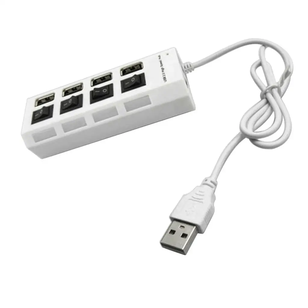 4 Порты и разъёмы USB 2,0 Ultra Slim центр данных разветвитель для расширения USB для контроля уровня сахара в крови с 50 см кабель обратная совместимость с USB 1,1