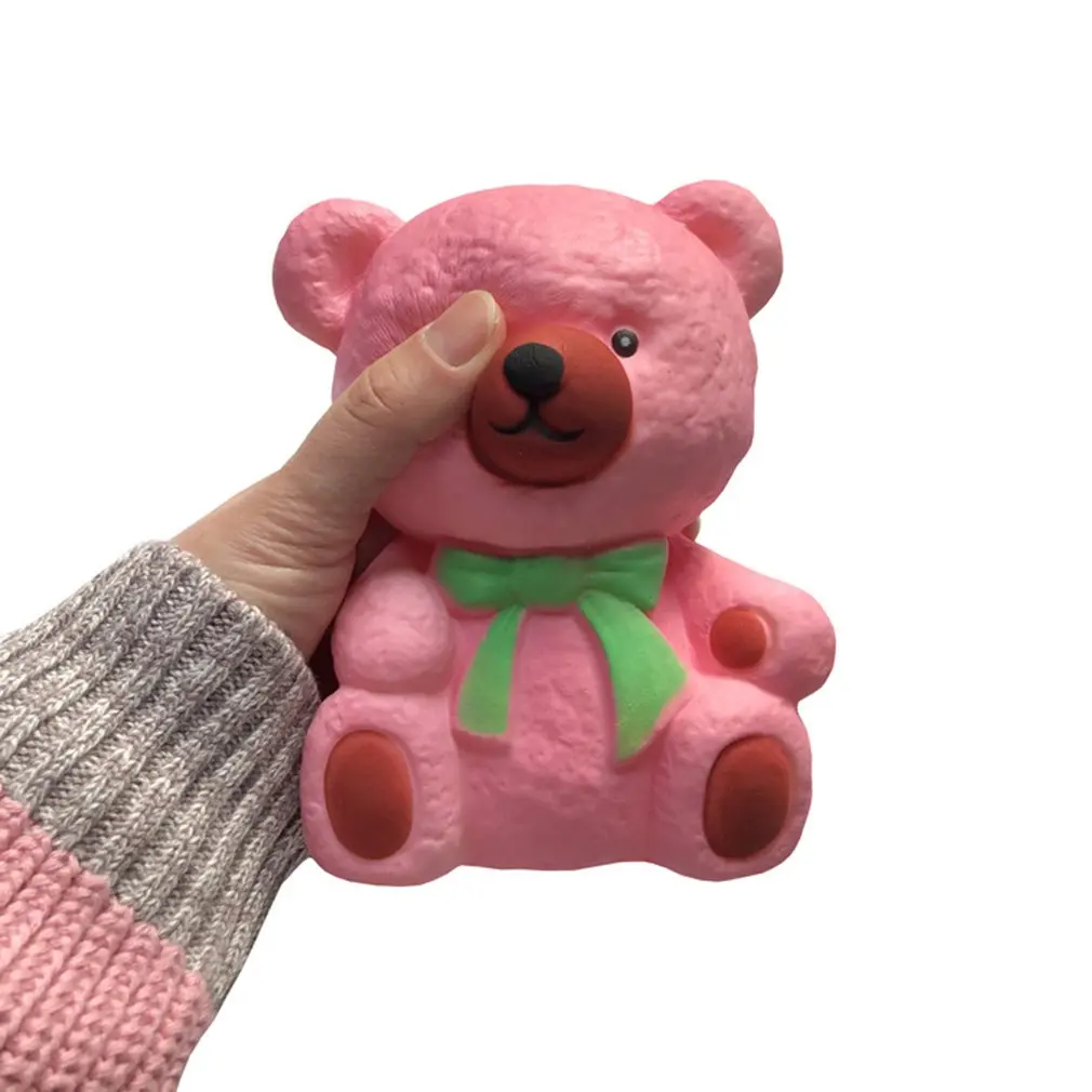 Мягкий медленный отскок сидящий медведь милый медведь игрушка медленный отскок сидящий медведь милый медведь моделирующая модель игрушки