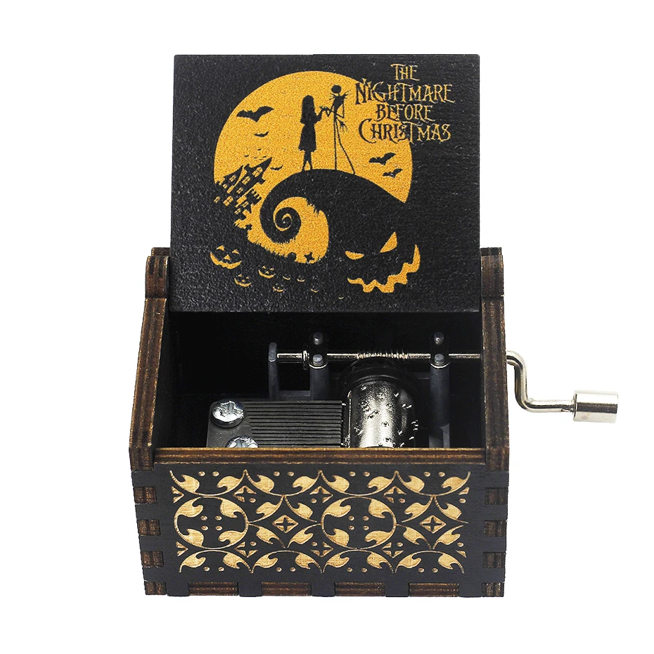 Hand-cranked music box Dragon Ball theme various theme music box children's toy gift new year gift music box