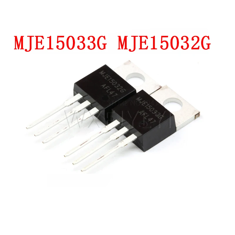 10 шт./лот MJE15033G MJE15032G TO-220F (5 шт. MJE15033 + 5 MJE15032 )TO-220 Новый оригинал | Электронные