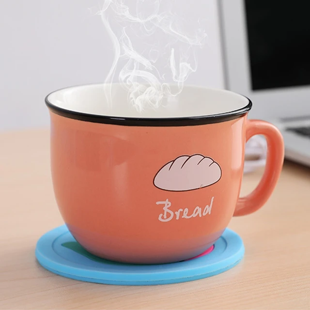 Heating Coaster Coffee Tea Milk Mug Warmer  Coffee Tea Cup Warmer Electric  - Coffee - Aliexpress