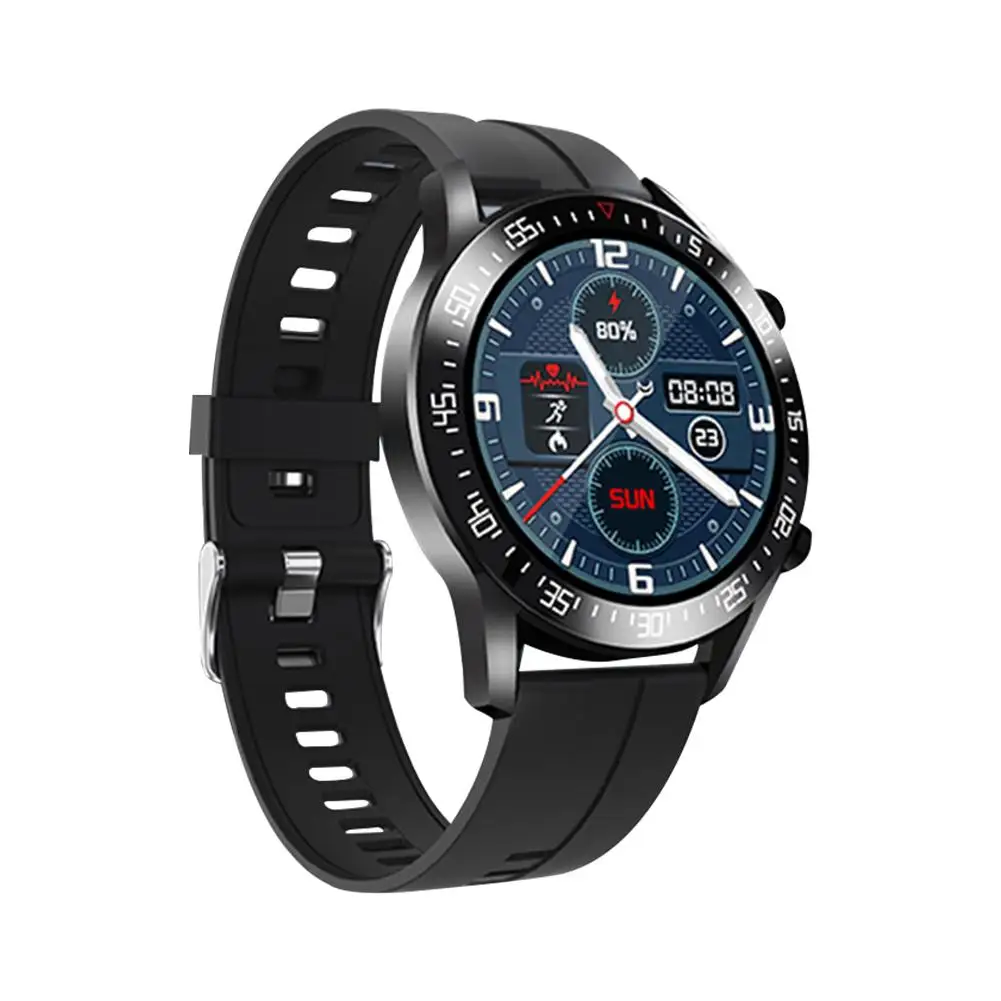 US $21.51 C2 Smart Watch IP68 Waterproof Magnetic Charging Full Touch Screen Pedometer Oxygen Heart Rate Monitor Intelligent Watch